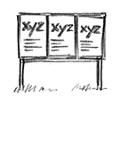 Plakate in- und outdoor